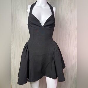 Elegant‎ Black BabyBoo Halter Dress